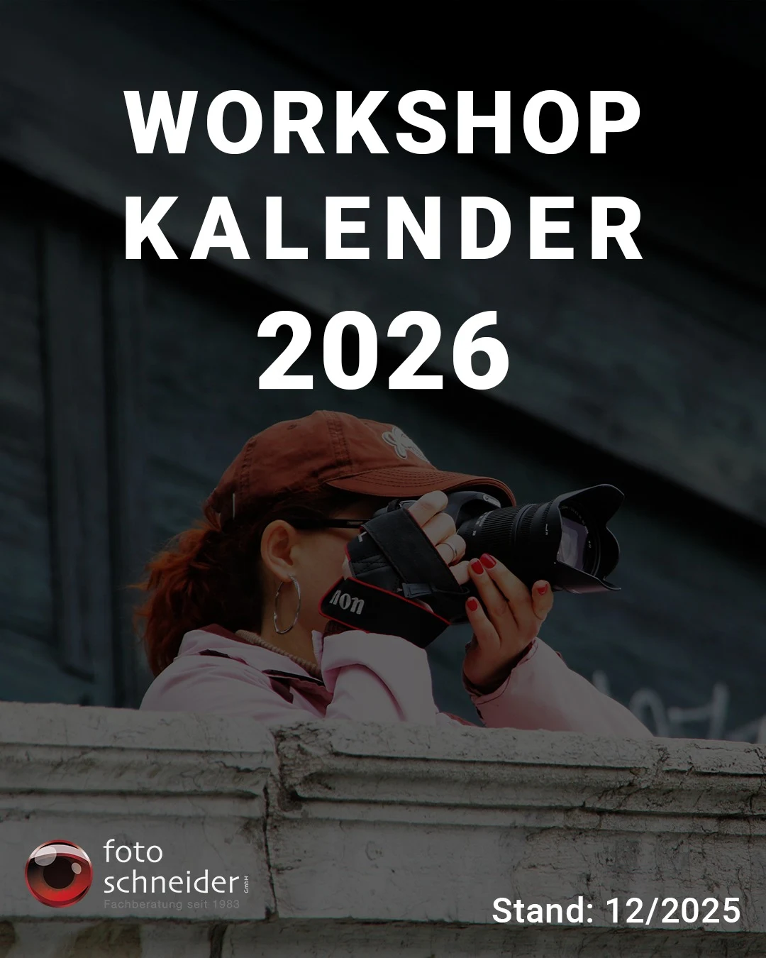 Kaum gestartet, schon vollgepackt: Unser Workshopkalender 2026 📅📸
