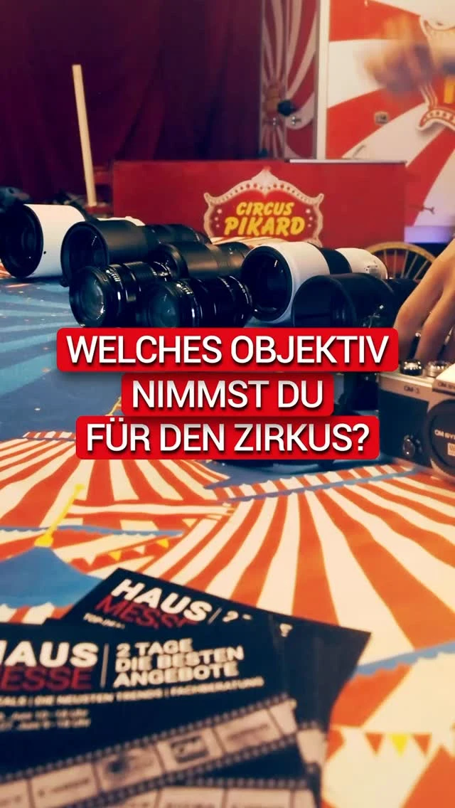 Die Qual der Wahl: Welches Glas für den Zirkus?