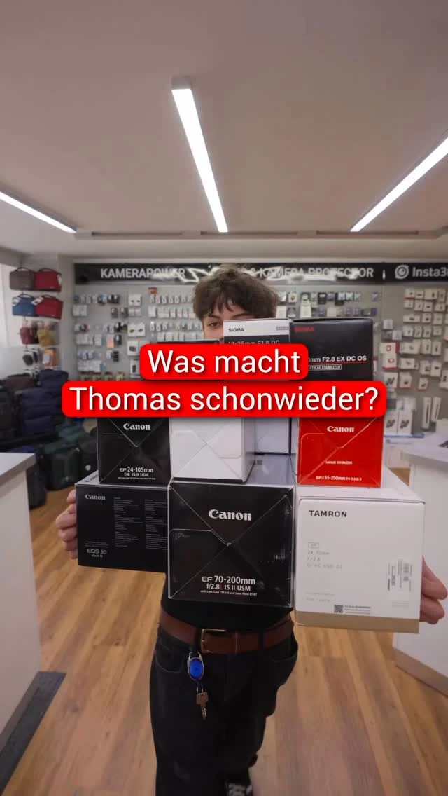 Vergiss Klopapier – Jetzt werden Kameras gehamstert!