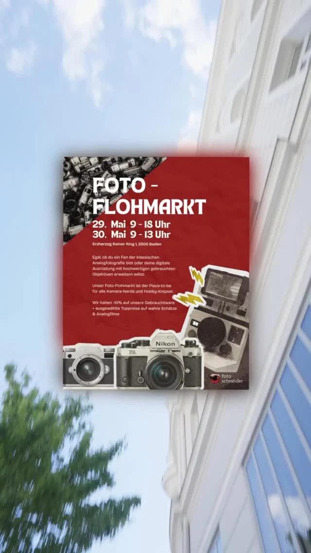 Alles für Ihre Leidenschaft: Der große Foto-Flohmarkt bei Foto Schneider