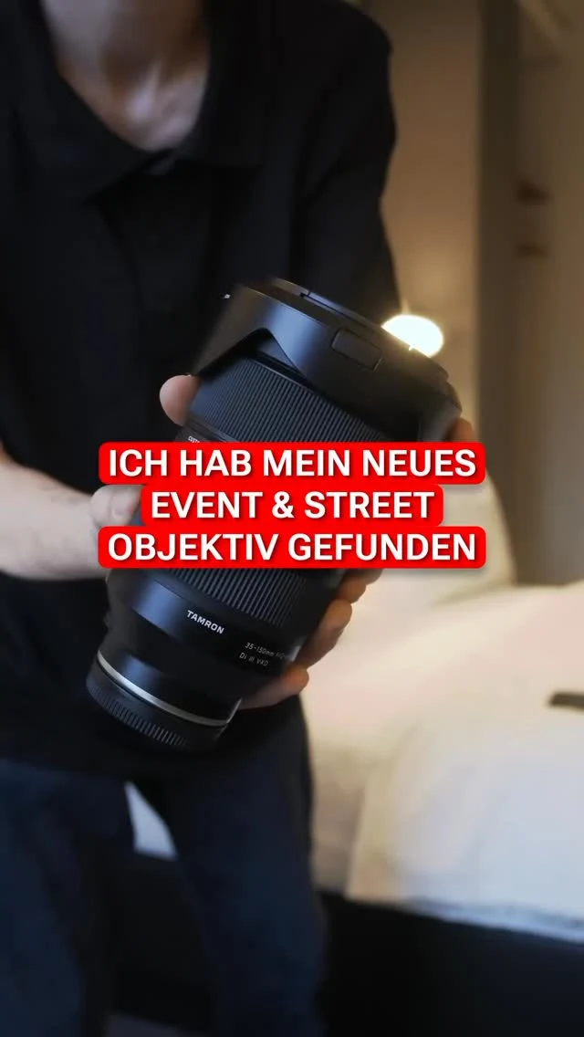 Drei Festbrennweiten auf ein Event mitschleppen? Das muss nicht sein. Das…
