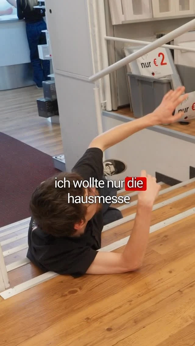 Wenn die Ankündigung für die Hausmesse schmerzhafter wird als gedacht...…