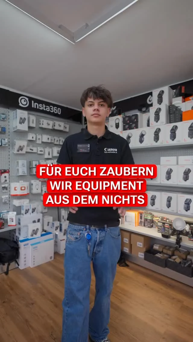 für euch zaubern wir zur Hausmesse das equipment aus dem nichts - was…