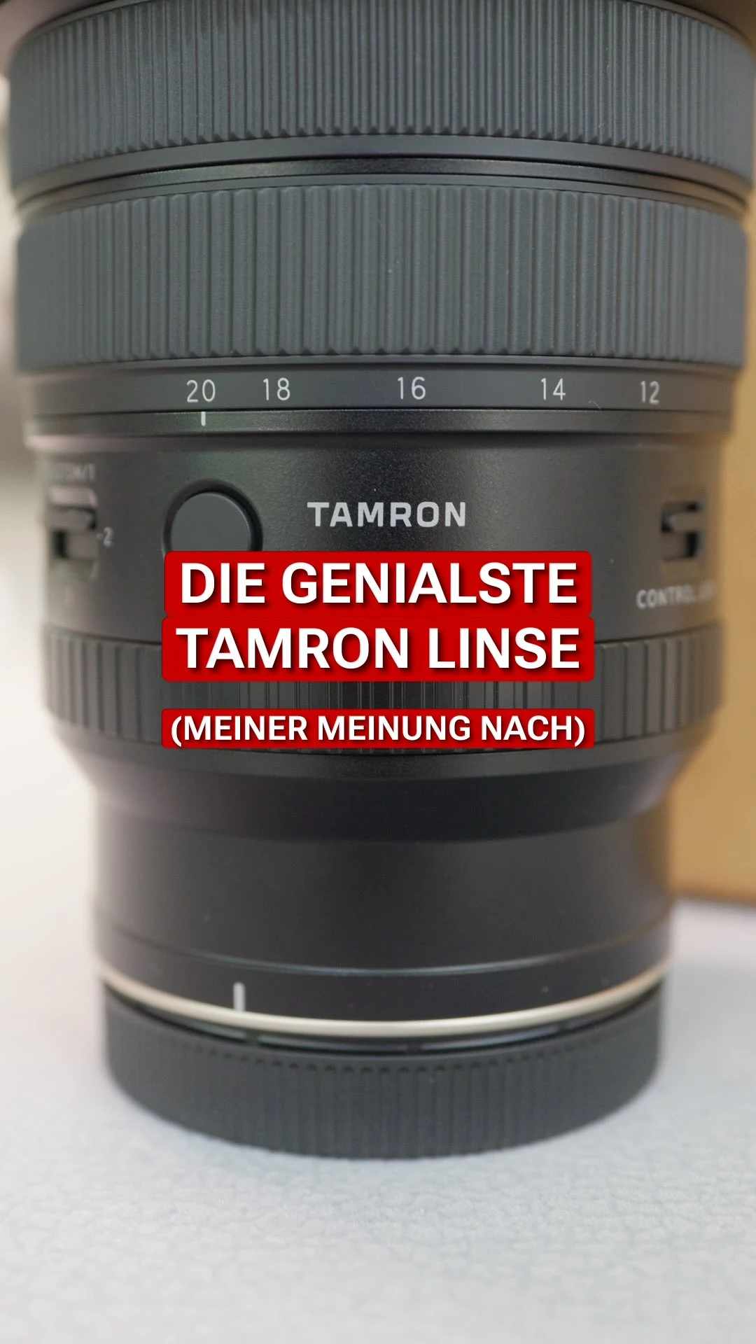 12 mm Brennweite ist extrem – aber kombiniert mit einer durchgehenden…