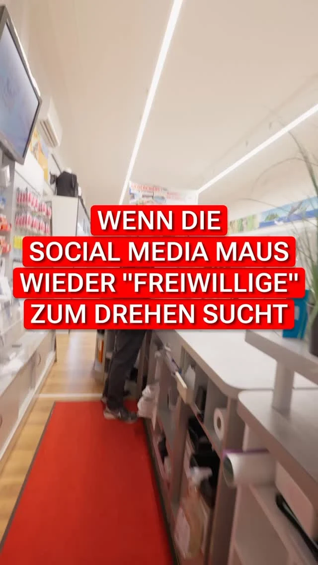Wenn im Laden jemand deinen Namen ruft und du einfach nur noch Meter…