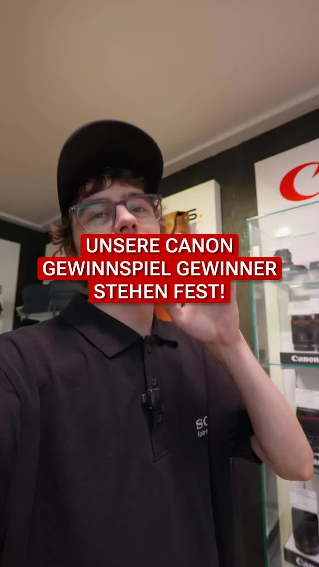 Unser Canon-Gewinnspiel ist offiziell beendet! Unsere Glücksfee Nina hat…