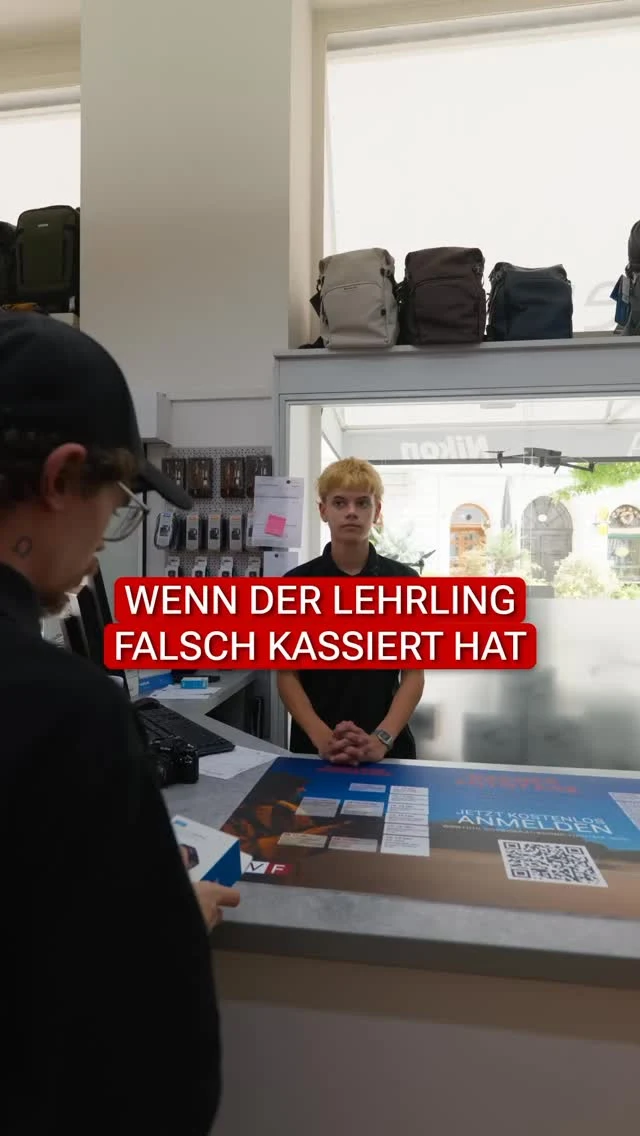 Einmal kurz nicht aufgepasst, doppelt kassiert und der Kunde verlangt nach…