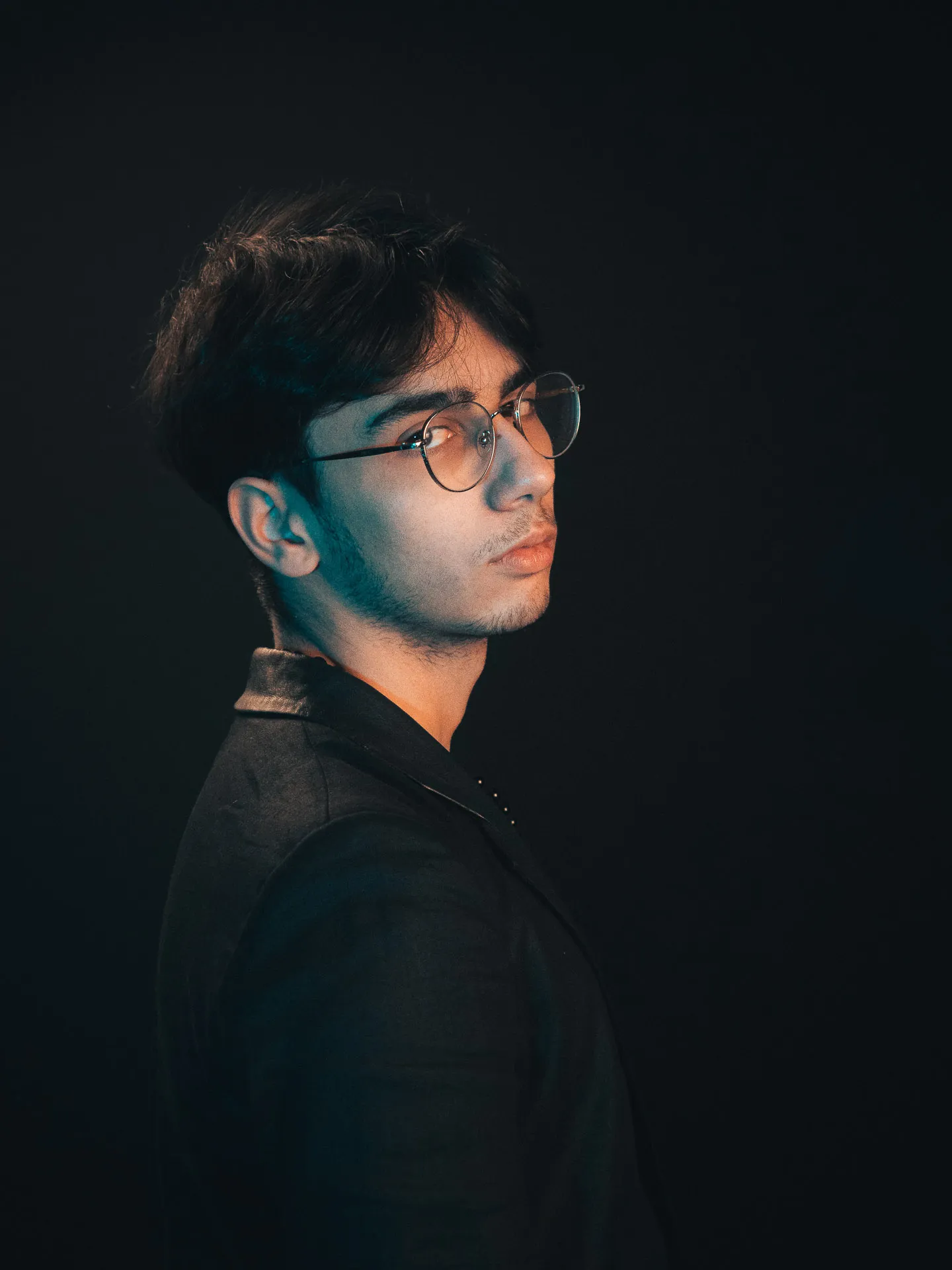 Low Key Portrait