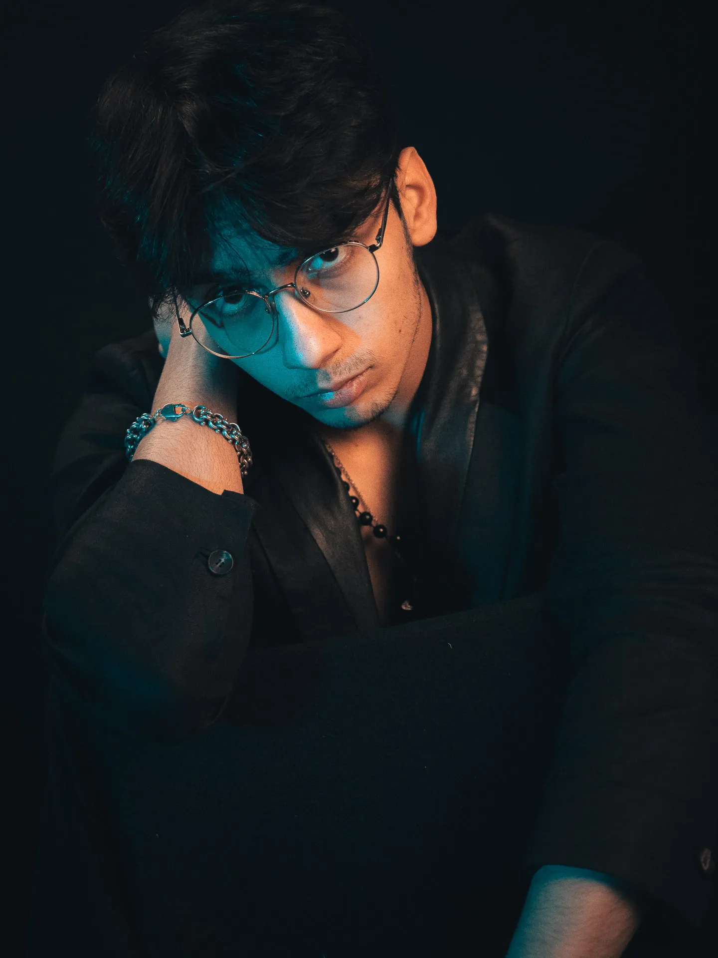 Low Key Portrait